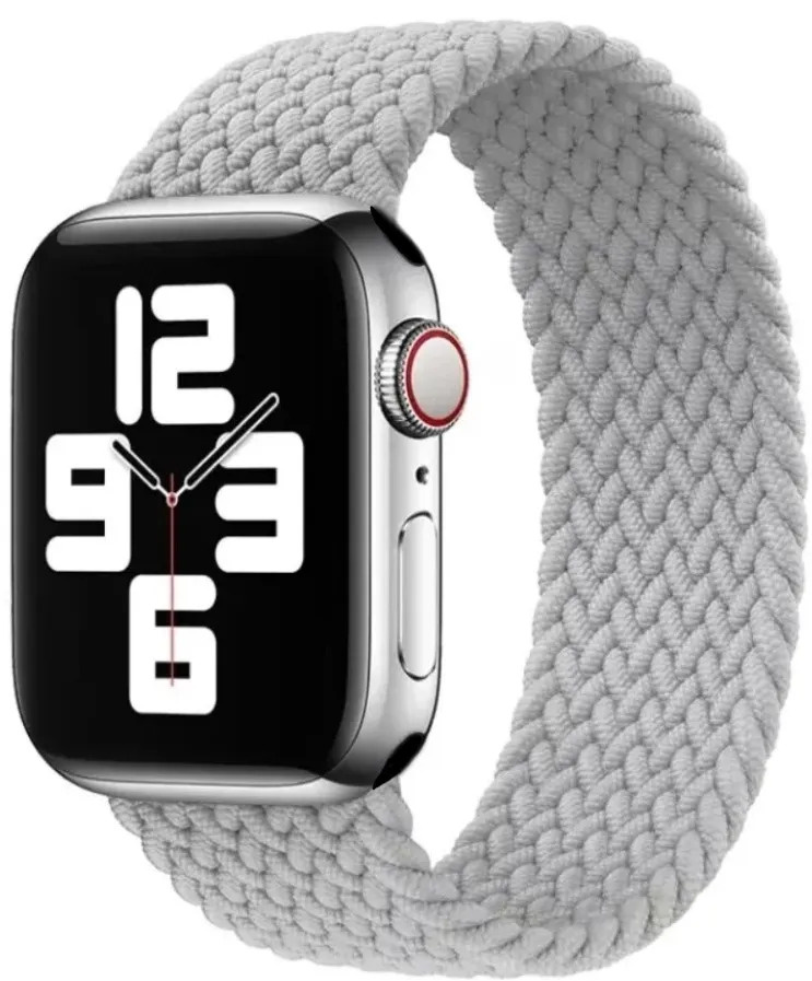 Монобраслет нейлоновый тканевый ремешок для умных часов Apple Watch Series 1-8 - 38/40/41 мм (эпл вотч) #1