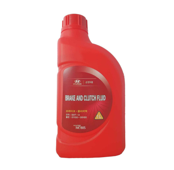 Жидкость тормозная HYUNDAI/KIA Brake Fluid DOT3 1 л.,  01100-00100 #1