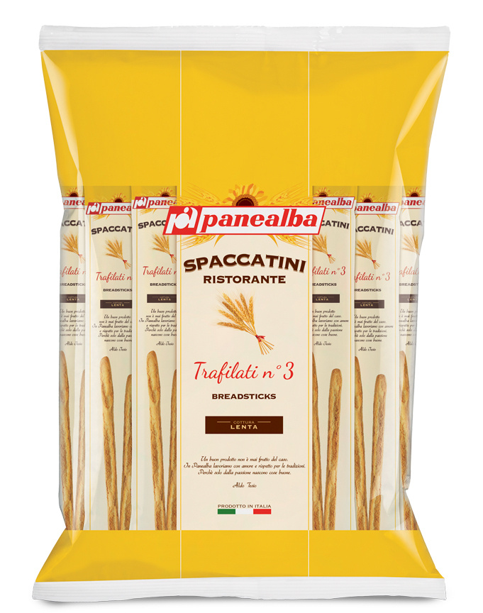Хлебные палочки Panealba Гриccини Spaccatini Ristorante 240г (Италия) #1