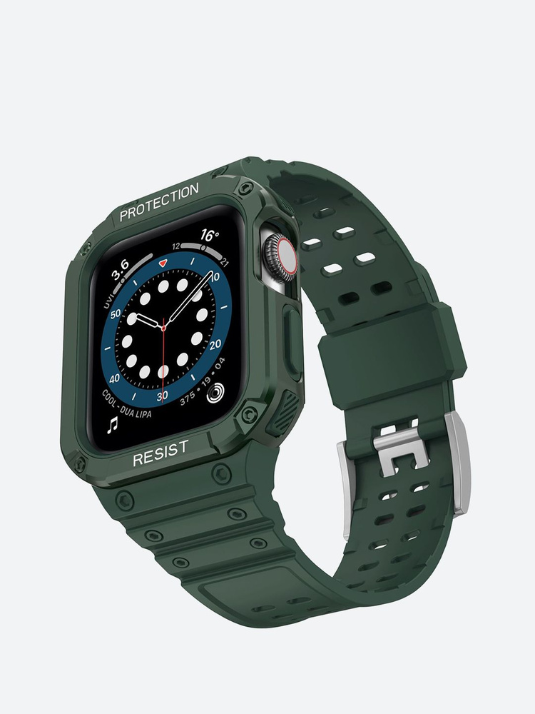 Спортивный ремешок-чехол для Apple Watch 42 mm, 44 mm, 45 mm #1