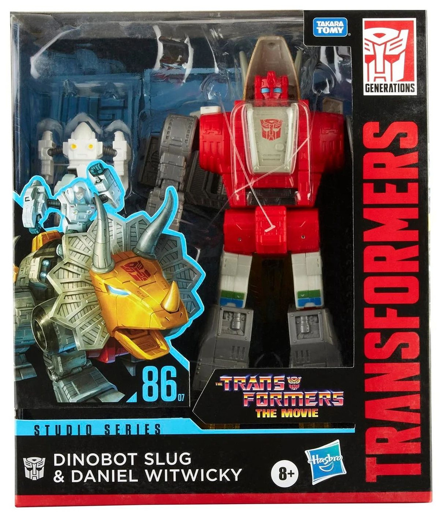 Трансформер Transformers Studio Series Делюкс Слэг и Даниэль, F0715, красный/серый/белый  #1