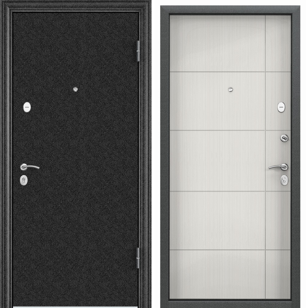 Дверь входная Torex для квартиры металлическая Flat-XL 950х2070, открывание вправо, тепло-шумоизоляция, #1
