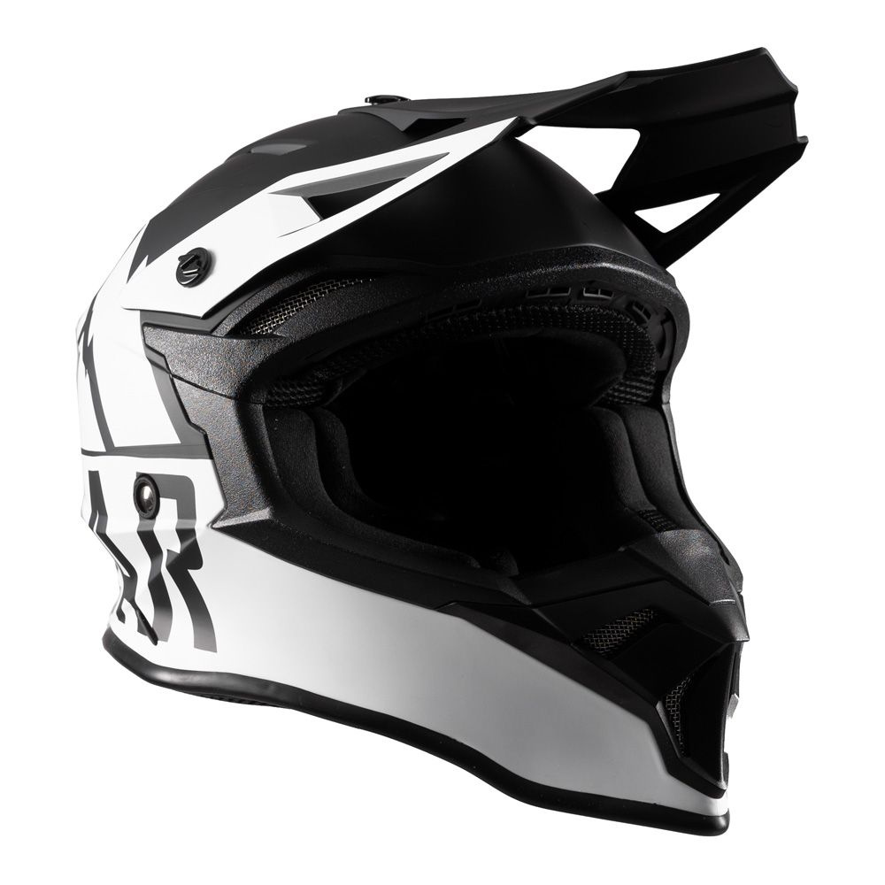 Шлем для снегохода Jethwear Mile, Black/White, M #1