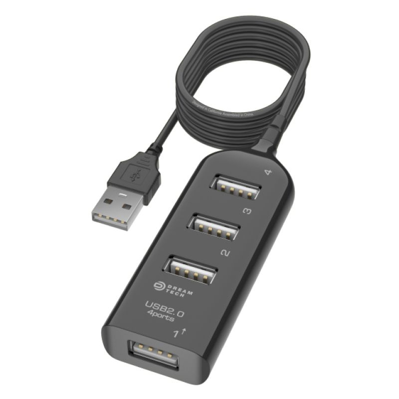 USB HUB / USB-концентратор USB 2.0 на 4 порта /USB разветвитель / USB- ХАБ для периферийных устройств, #1