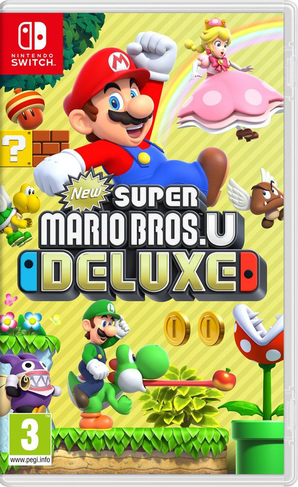 Игра New Super Mario Bros. U Deluxe (Nintendo Switch, Русская версия) #1