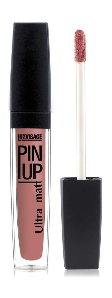 LUXVISAGE Блеск для губ PIN UP Ultra matt, 18 тон #1