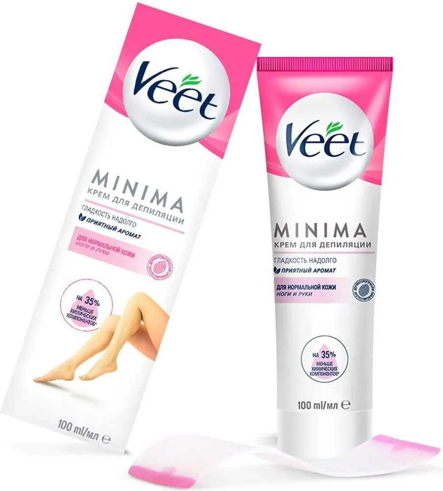  Крем для депиляции,для нормальной кожи Veet Minima 100 мл. #1