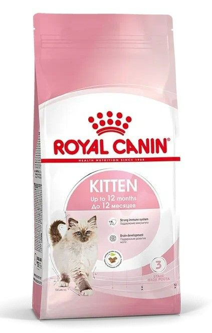 Сухой корм Royal Canin Kitten для котят от 4 месяцев с курицей, 10 кг.  #1