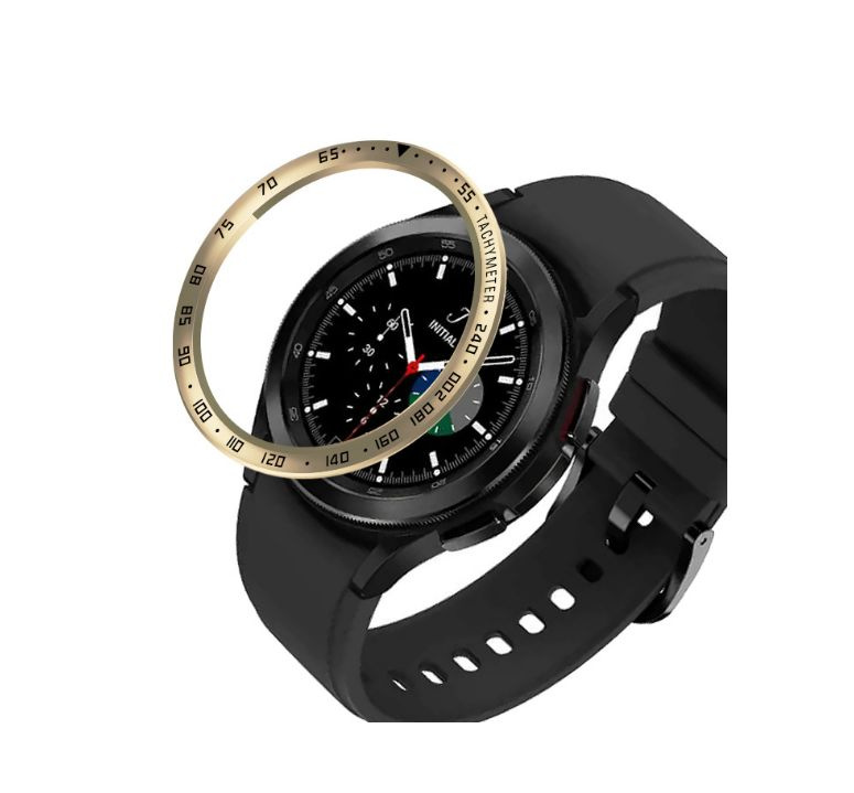 Рамка-безель-циферблат-защитное кольцо-украшение MyPads для смарт-часов Samsung Galaxy Watch 4 Classic #1