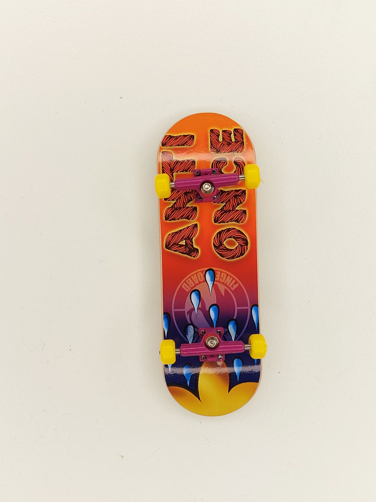 Anti-Once / СкейтГо / Фингерборд, профессиональный fingerboard Anti-Once Deck 32 mm, пальчиковый скейтборд #1