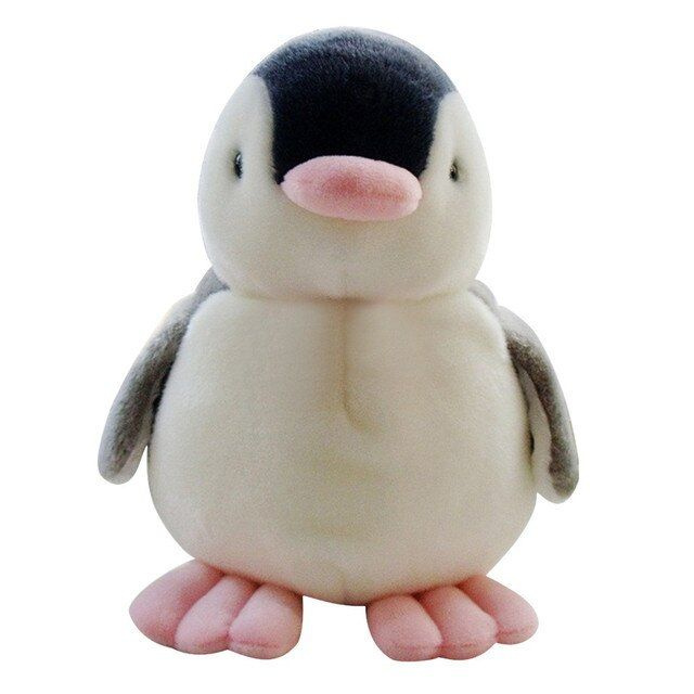 Мягкая игрушка плюшевый Пингвин птица 25 см #1