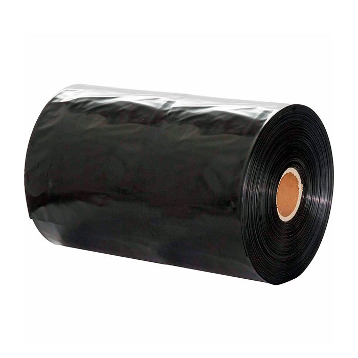 Упаковочная пленка ПВД рукав черная (ширина 40 см, длина 270 м, толщина 90 мкм) 15,5 кг.  #1