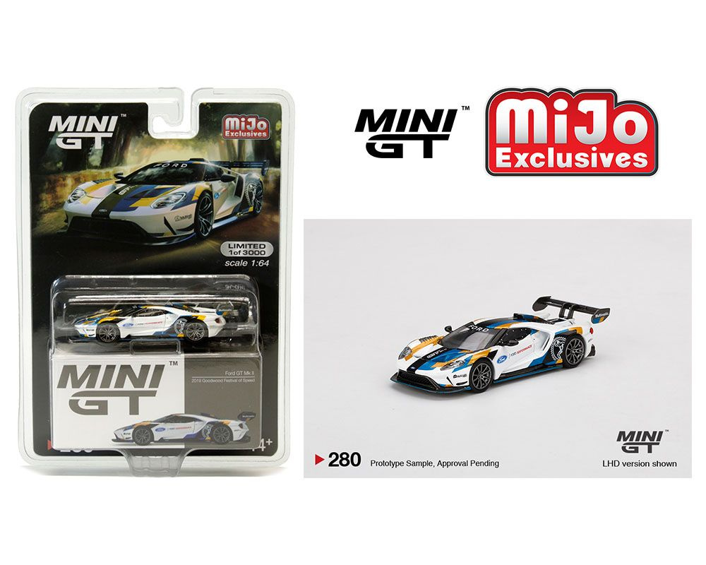 Модель коллекционная Mini GT 1:64 Ford GT Mk II #1