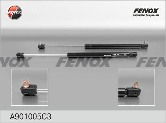 Упор газовый / амортизатор багажника ВАЗ 2112, 2172 Приора, 2194 Калина, 2шт / Fenox / A901005C3  #1