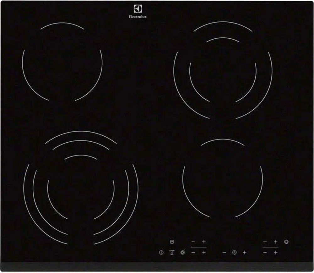 Электрическая варочная панель Electrolux EHF6343FOK, черный #1