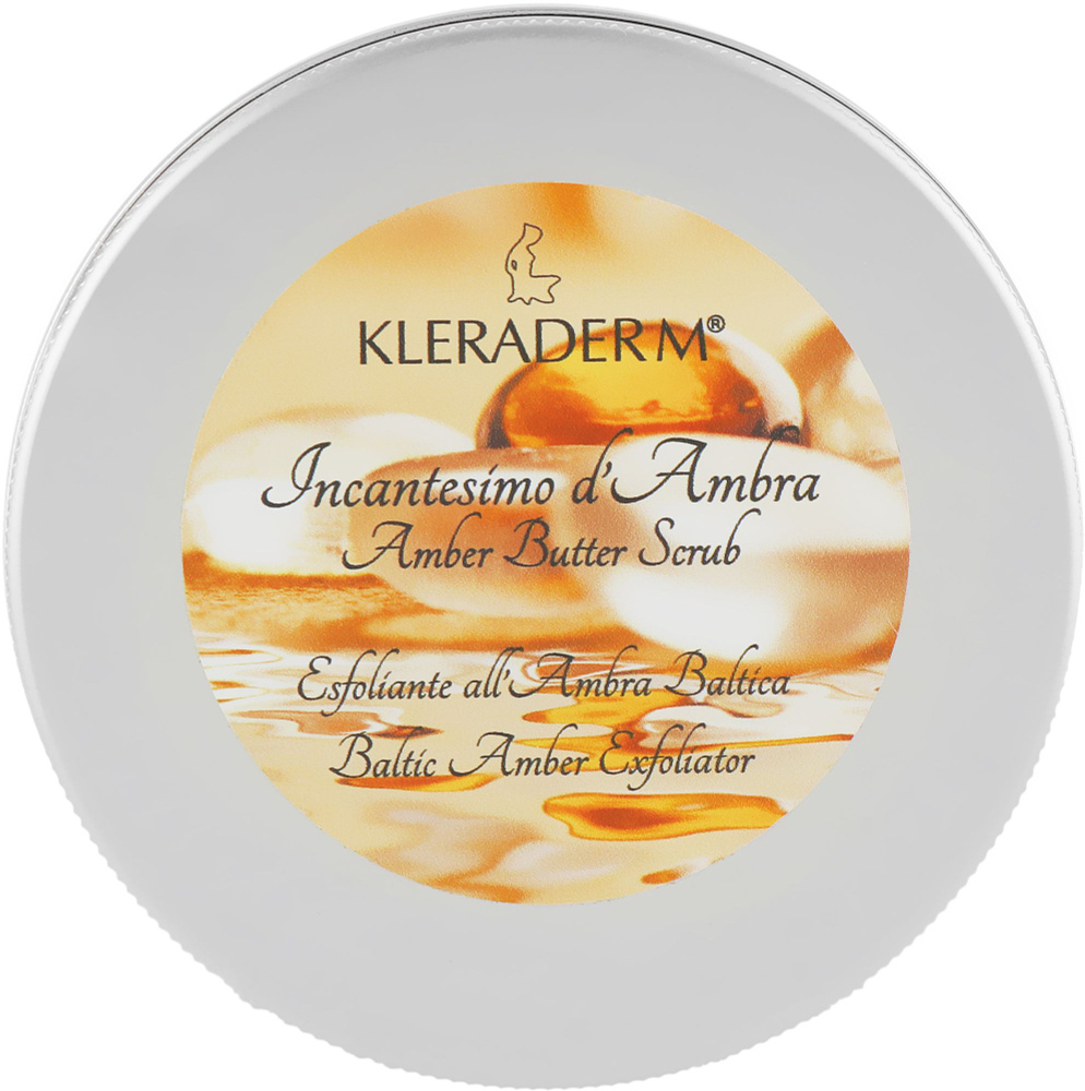 Клерадерм Баттер - скраб с Янтарной пудрой для лица и тела 400мл / Butter Scrub Amber Charme Kleraderm #1