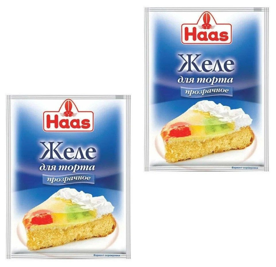 Желе для торта Hааs бесцветное , 11 г #1