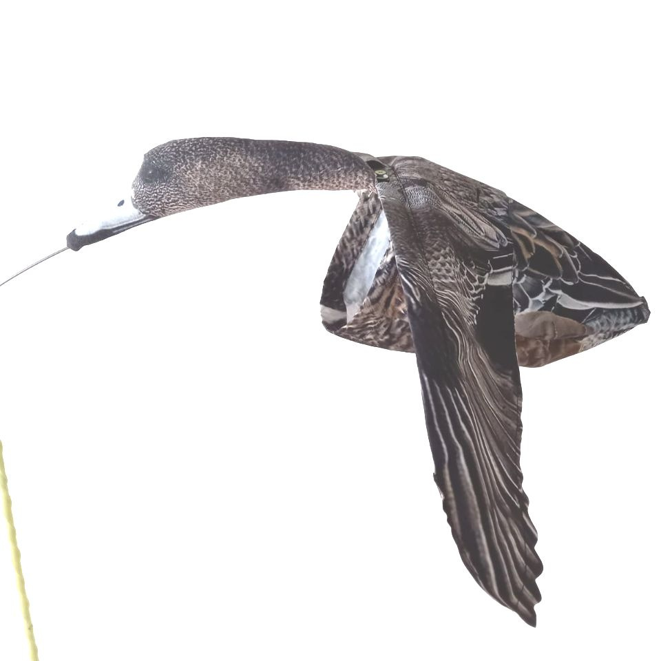 Чучело свиязь летящее утка - флюгер #1