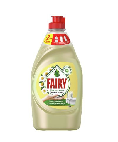 Fairy Средство для мытья посуды Нежные руки Ромашка и витамин Е, 450 мл  #1