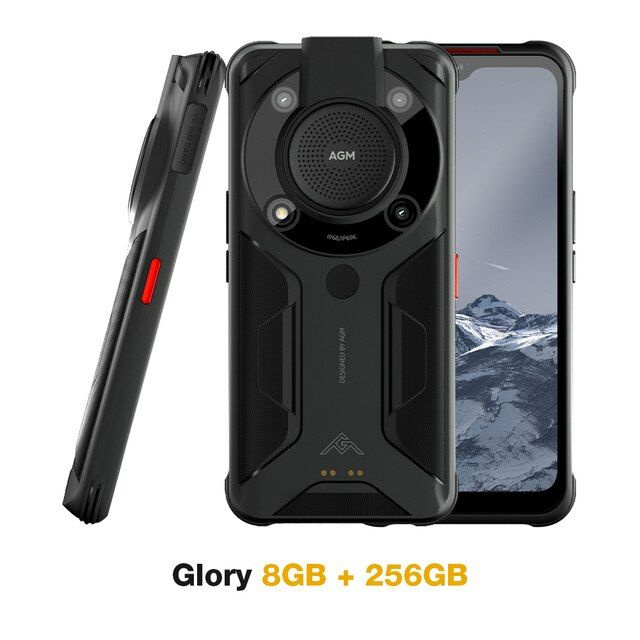 AGM Смартфон Glory 8/256 (LED) 8/256 ГБ, черный #1
