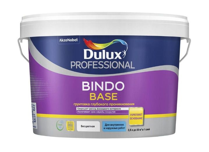 Грунт универсальный водно-дисперсионный Dulux Professional Bindo Base 2,5 л.  #1