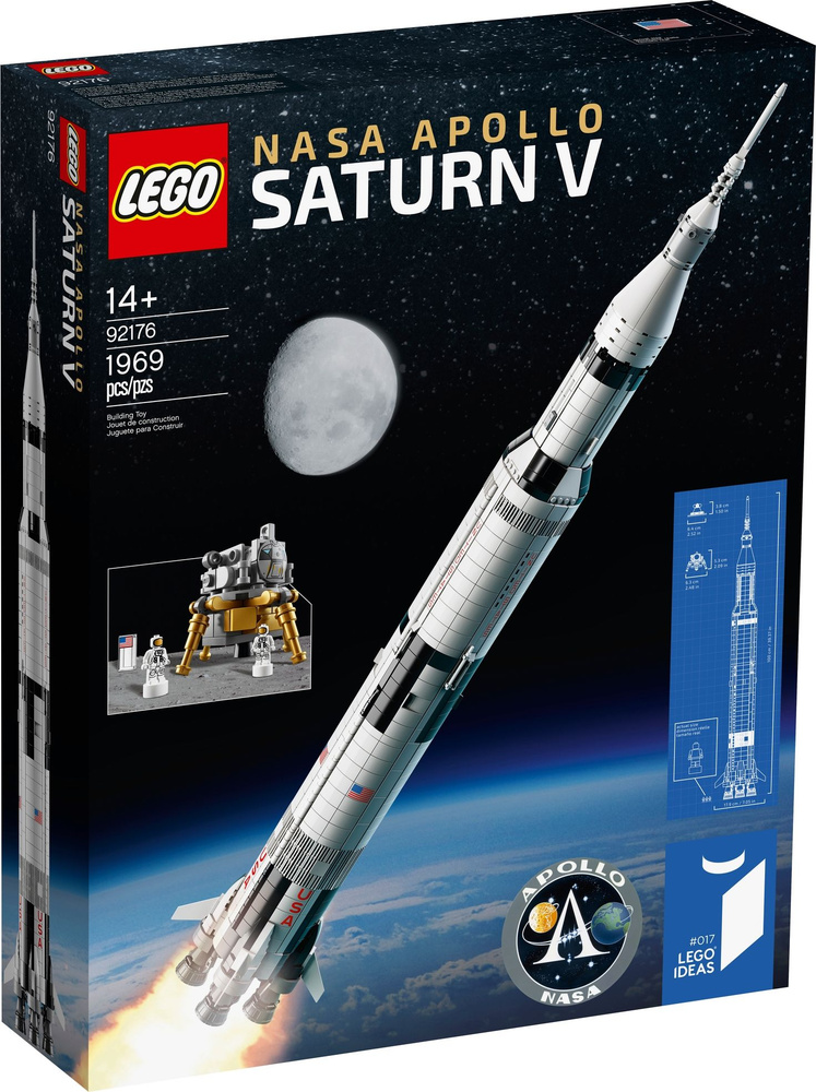 Лего Ideas серия, LEGO Конструктор, лего 92176 Ракетно-космическая ...
