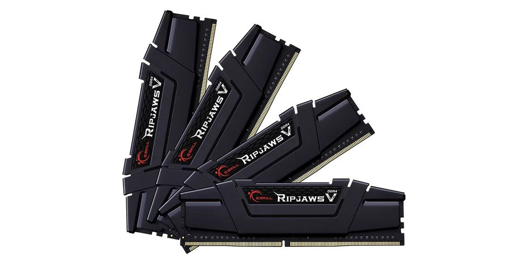 G.Skill Оперативная память Ripjaws V DDR4 3600 Мгц 4x32 ГБ (F4-3600C18Q-128GVK)  #1