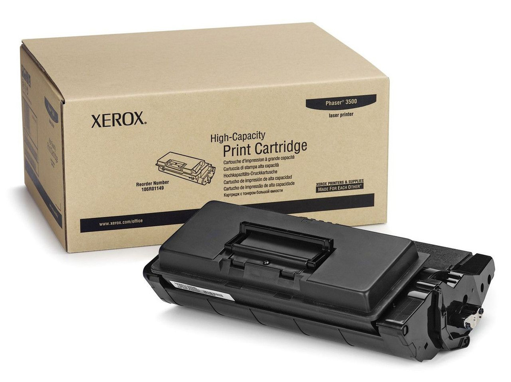 Xerox 106R01149 картридж черный (12000 стр.) #1