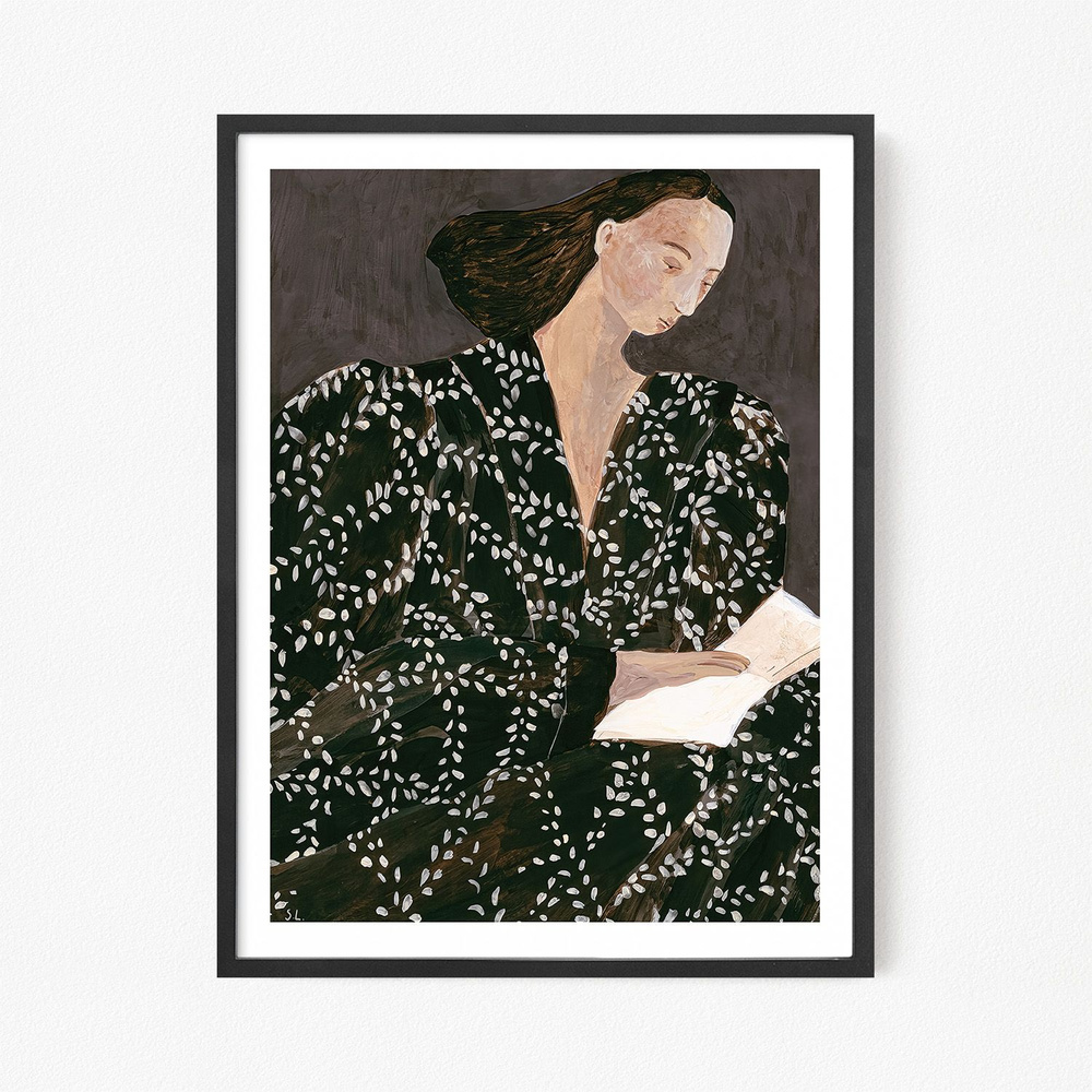 Постер "София Линд - Sofia Lind Reading", 21х30 см #1