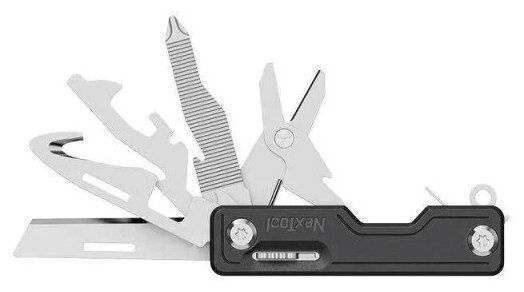Мультитул NexTool Multifunctional Mini Knife 10 functions (NE20096) (Black) #1
