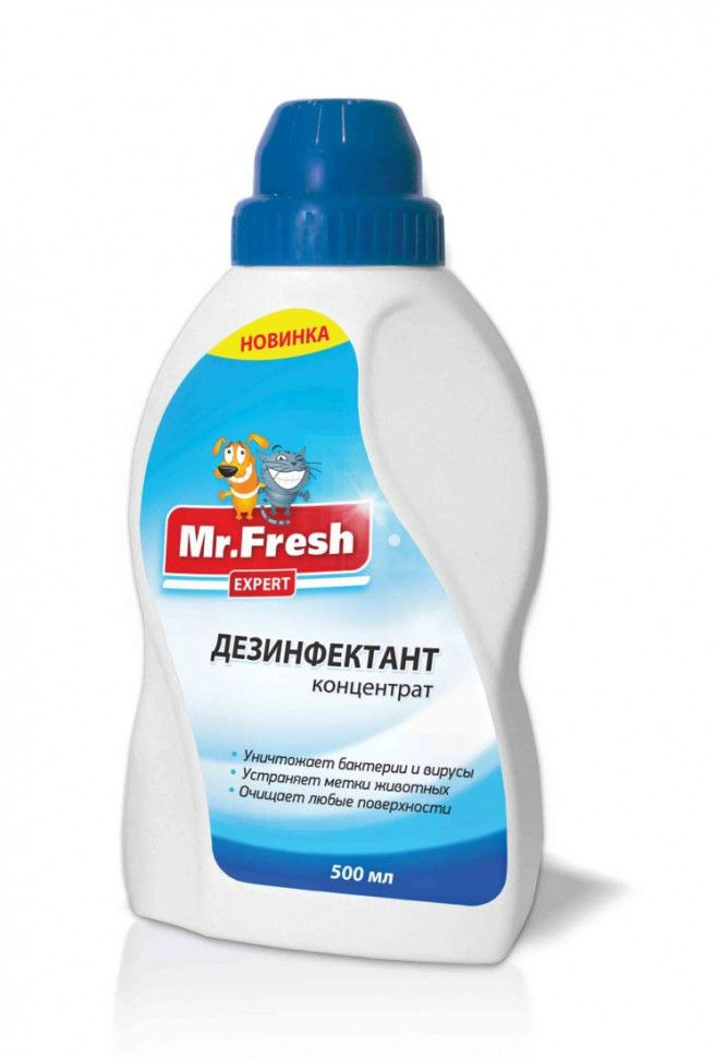 концентрат Mr. Fresh Expert для дезинфекции и дезодорации мест содержания и обитания животных и птиц, #1