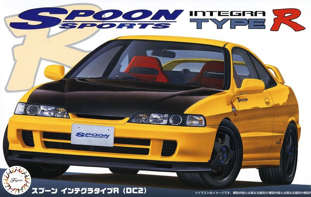 Сборная модель Honda Integra TypeR Spoon Sports (1:24) FU04634 FUJIMI Япония #1