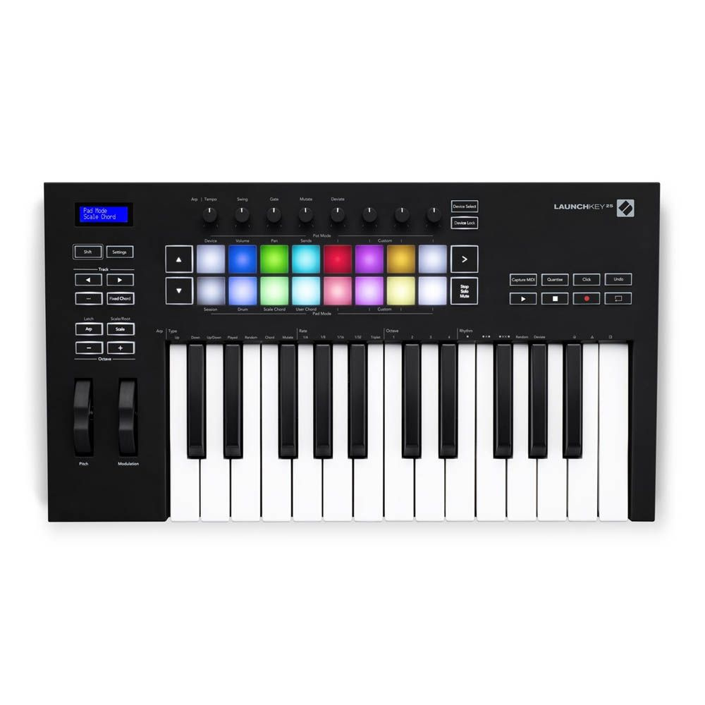 MIDI-клавиатура Novation Launchkey 25 MK3 #1