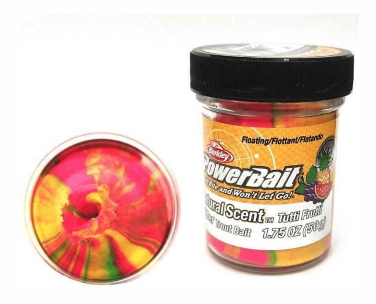 Форелевая паста BERKLEY PowerBait NATURAL SCENT TROUT BAIT, ТУТТИ ФРУТТИ, 50 гр./1525276/Паста Беркли/Рыбалка #1