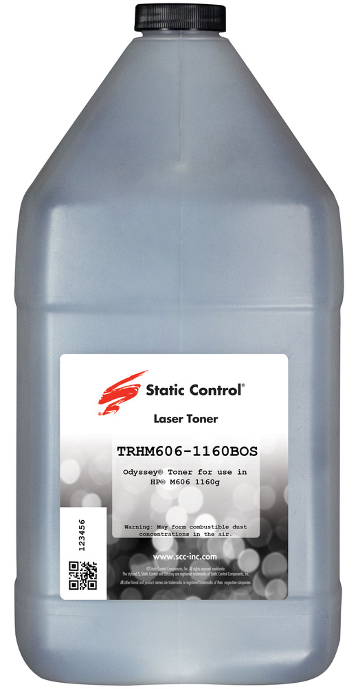 Тонер Static Control для HP 81A - тонер (TRHM6061160BOS) 1160 гр, черный #1