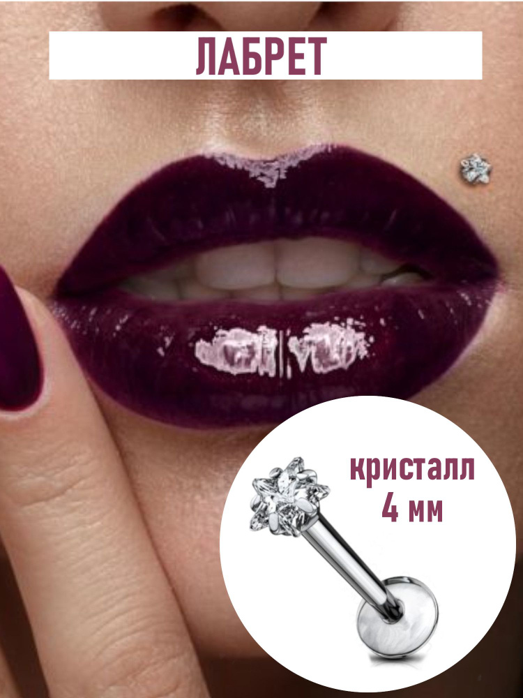 TOP-PIERCING Пирсинг Лабрет В ухо #1