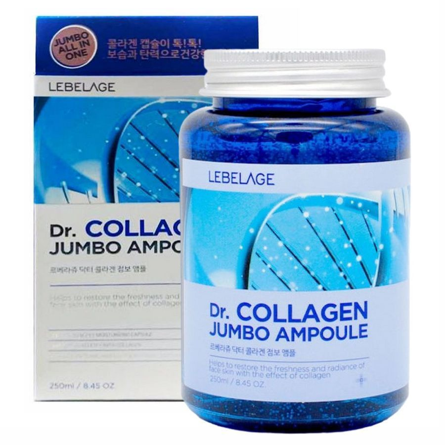 Lebelage Ампульная сыворотка для лица с коллагеном Dr. Collagen Jumbo Ampoule, 250 мл  #1