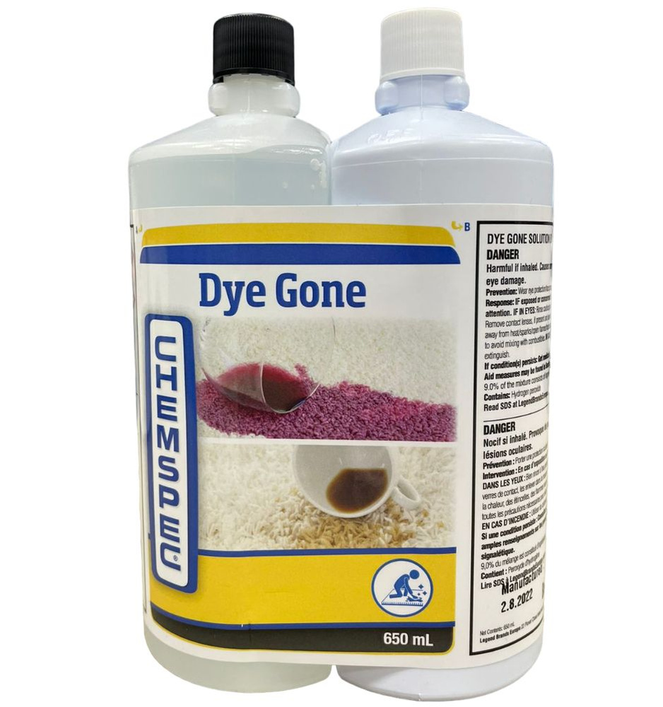 Универсальный двухкомпонентный пятновыводитель Chemspec Dye Gone (запасной блок)  #1