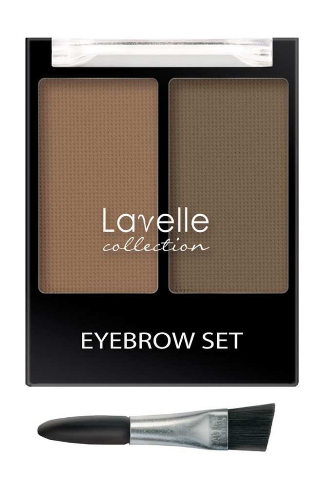 Тени для бровей 1 графитовый Lavelle Collection Eyebrow Duo Set #1