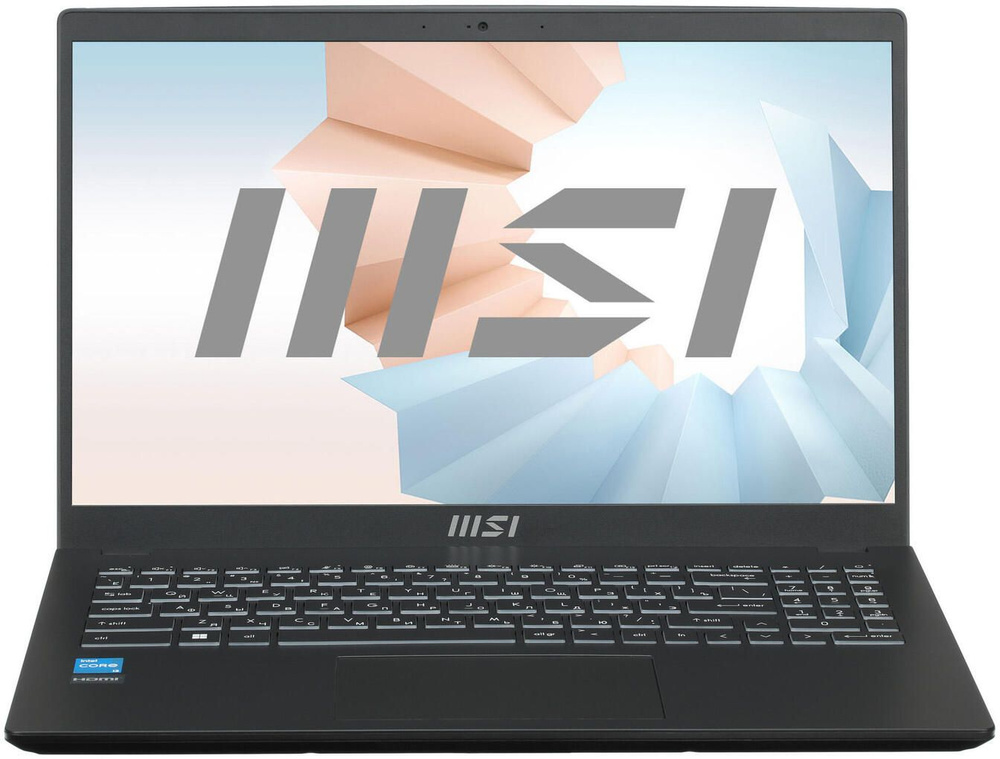 MSI Modern 15 B11M-003XRU (9S7-15H312-003) Ноутбук 15,6", Intel Core i3-1115G4, RAM 8 ГБ, SSD 256 ГБ, #1