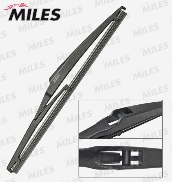 Щетка стеклоочистителя заднего MILES 11"/280 мм Plastic Hyundai Solaris, Kia Rio, Soul, Sorento  #1