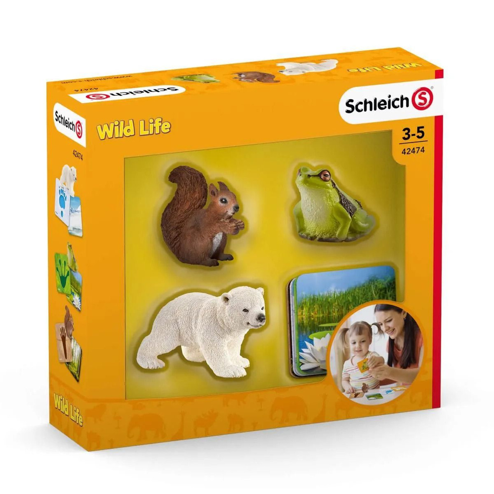 Schleich 42474 Карточная игра Мир диких животных #1