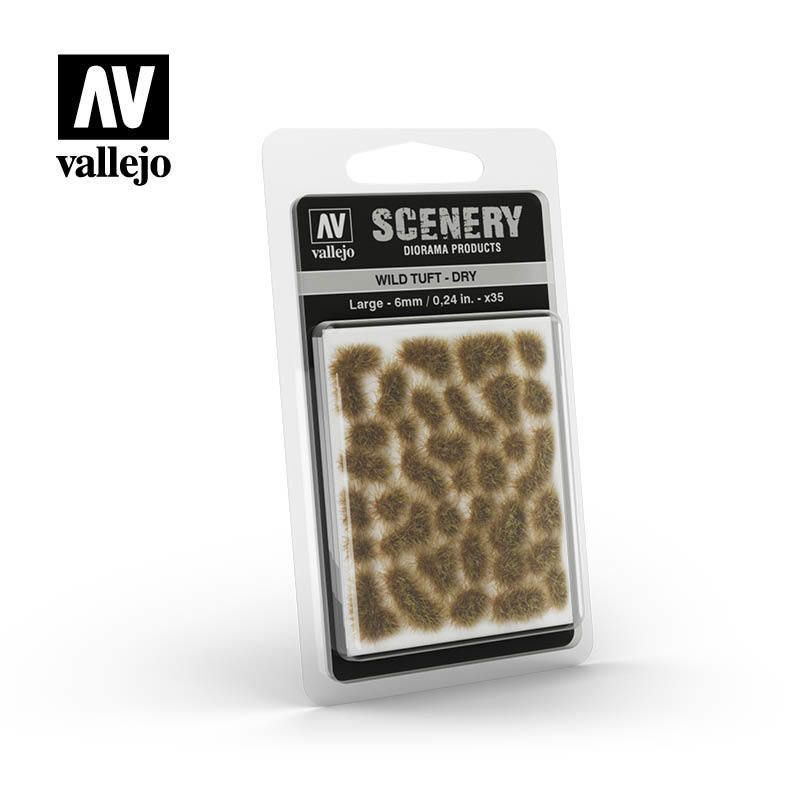 Материал для оформления подставок миниатюр Vallejo Wild Tuft - Dry  #1