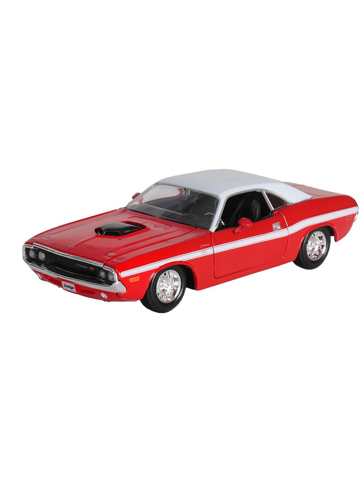 Коллекционная машинка металлическая модель Dodge Challenger R/T '70  #1