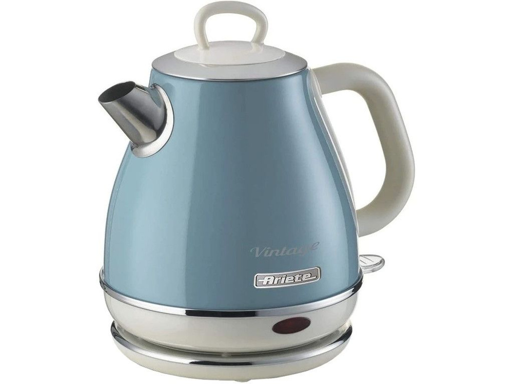 Ariete Электрический чайник Kettle Vintage, голубой #1