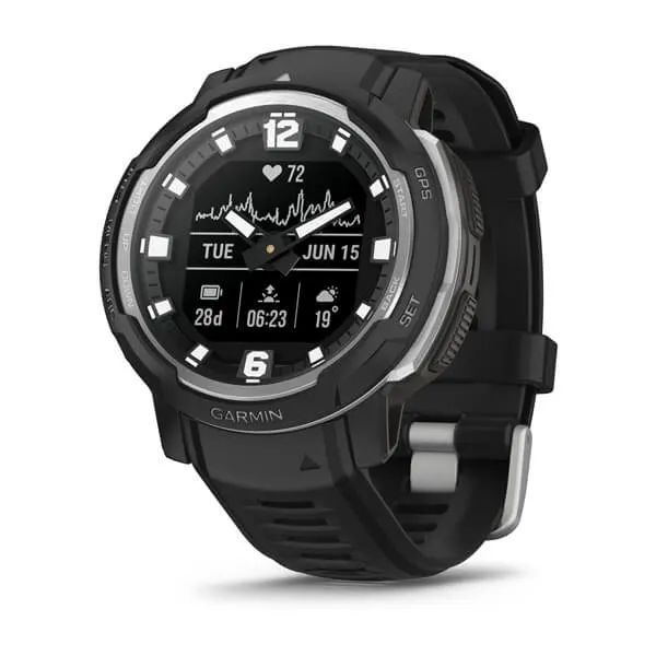 Смарт часы Garmin INSTINCT CROSSOVER - Standard Edition, черный #1