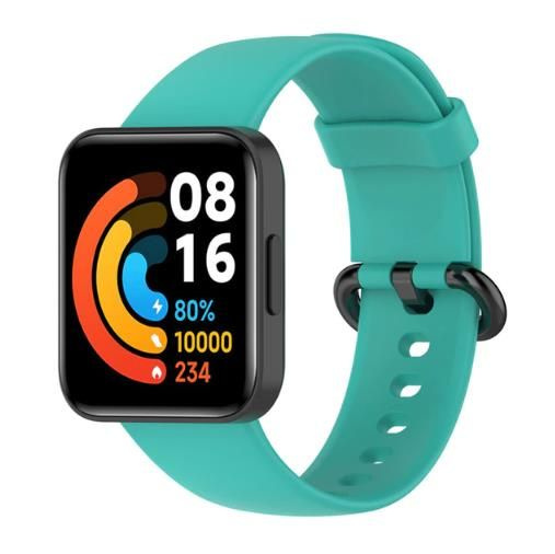 Силиконовый ремешок для Xiaomi Mi Watch Lite/ Redmi Watch, бирюзовый #1