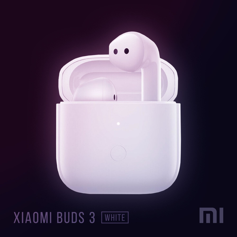 Беспроводные наушники Xiaomi Redmi Buds 3 White. Товар уцененный #1