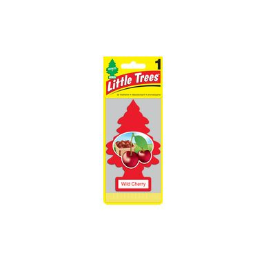 Ароматизатор сухой LITTLE TREES CAR-FRESHNER ДИКАЯ ВИШНЯ U1P10311RUSS #1