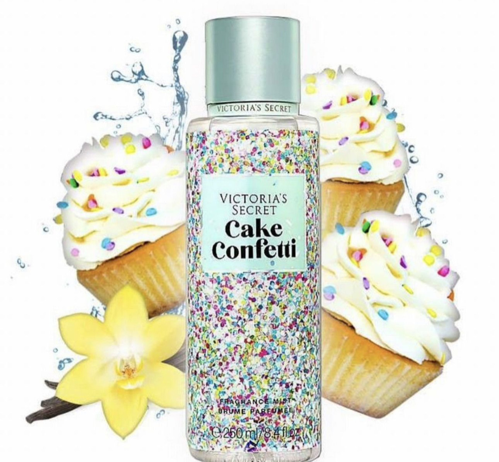 Victoria's Secret спрей для тела Cake Confetti Fragrance Body Mist, 250ml #1